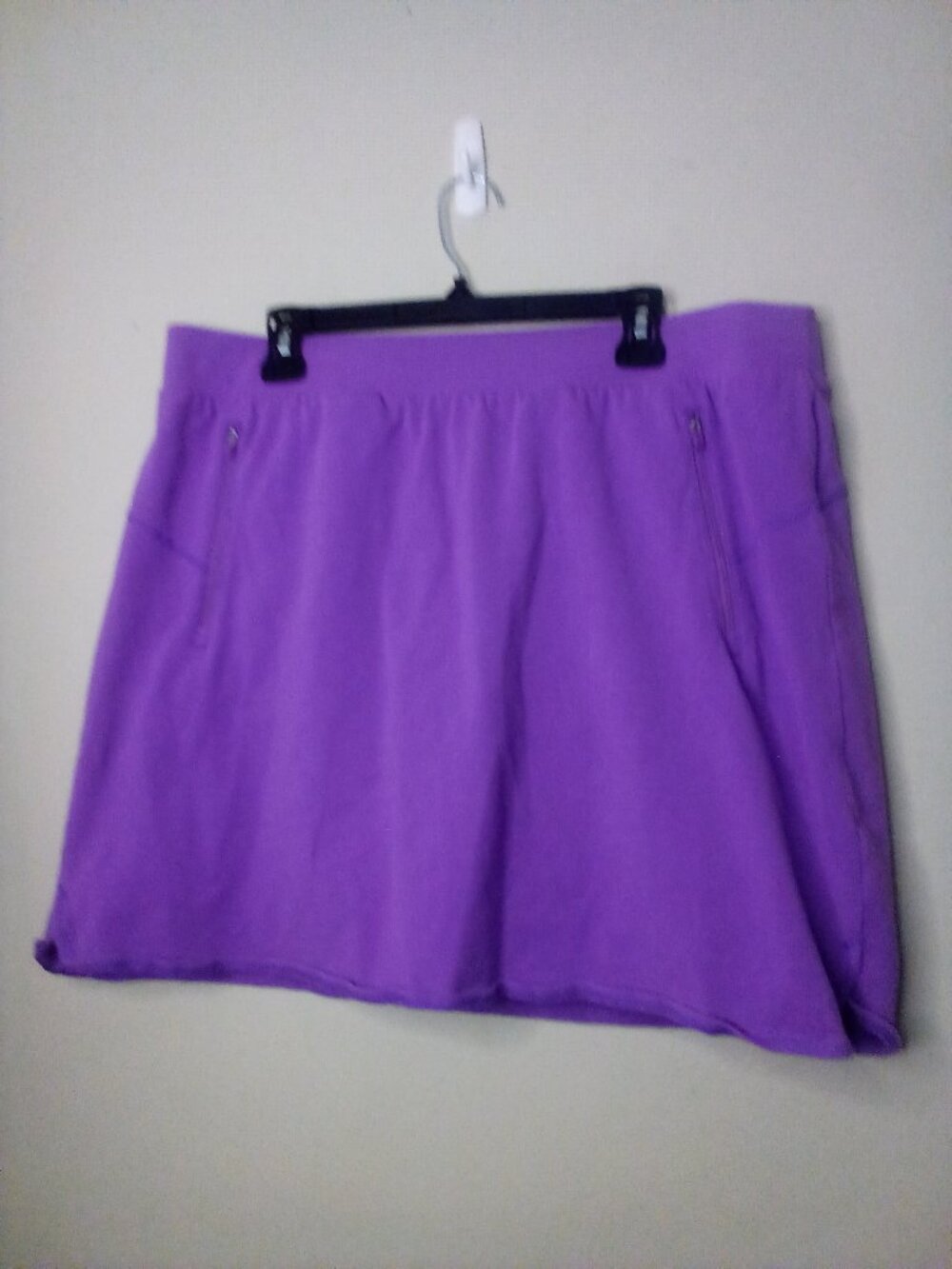 T By Talbots Skort Women 2X Skirt With Shorts Active Tennis Golf Purple